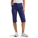 Lee Women's Ultra Lux Comfort with Flex-to-go Utility Skimmer Capri Pant