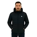 Leebonee Mens Solid Quilted Puffer Jacket with