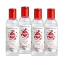 Leeford Leeglys Glycerin with Rose Water For Dry, Chapped, Damaged Skin &amp; Diaper Rashes | Soothes, Softens &amp; Locks in Moisture | Multipurpose Skin Protectant 100ml (Pack of 4)