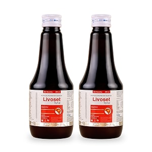 livoset liver syrup 200ml pack of 2  ayurvedic blend for liver amp spleen health  relieves indigestion enhances appetite amp metabolism  natural detox amp vitality support