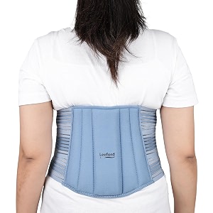 leeford ortho lumbo sacral back support belt for lower back pain size m