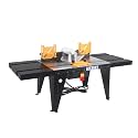 Leegol Electric Benchtop Router Table Wood Working Craftsman Tool (Router Table A)