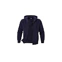 LeeHanTon Heavyweight Hoodies for Men Jackets Comfy Sherpa Lined Zip Up Hoodie Coats with Pockets Outerwear