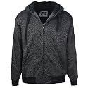 LeeHanTon Heavyweight Hoodies for Men Jackets Comfy Sherpa Lined Zip Up Hoodie Coats with Pockets Outerwear