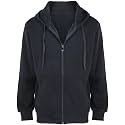 LeeHanTon Mens Zip Up Fleece Jacket Lightweight Hoodies Casual Soft Full Zip Coats with Pockets Plus Size S-5XL Big&amp;Tall