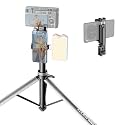 LEEKAI LK56 83.9'' One-Touch Deploy Tripod Light Stand with Phone Holder