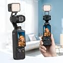 LEEKAI PL15 1PC Magnetic Mini LED Fill Light for DJI Pocket 3/Xtra Muse
