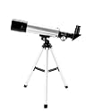 LEELA'S Telescope 90X Zoom Astronomical Land and Sky Refactor Telescope Optical Glass Metal Tube with Tripod