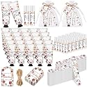 Leelosp 24 Sets Baby in Bloom Baby Shower Hand Cream and Lip Balm Gift Bulk