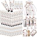 Leelosp 24 Sets Love Is in Bloom Bridal Shower Hand Cream Lip Balm Gift