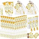 Leelosp 50 Sets Honey Hand Cream Baby Shower and Lip Balm Gift Bulk