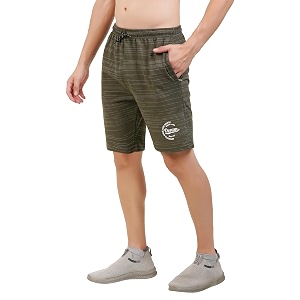 LEELOUIS Mens Regular Cotton Shorts Pack