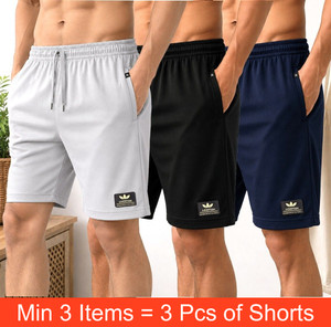 Leemak Solid Men Lycra Blend Multicolor Basic