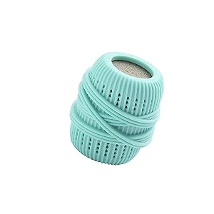 premium washing balls eco-friendly laundry ball washer ball all natural detergent alternative reusable hypoallergenic environmentally friendly silicone washer balls blue 1pcs