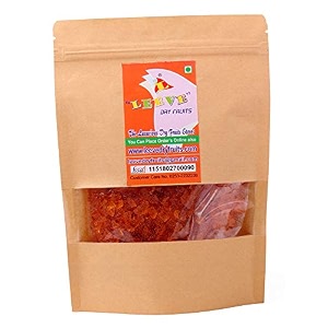 leeve dry fruits brand fresh  tutti frutti for cake  orange tutti frutti  200 gram packet  make for tuti fruity cake decorations sprinkles ice-creams  tooti fruity