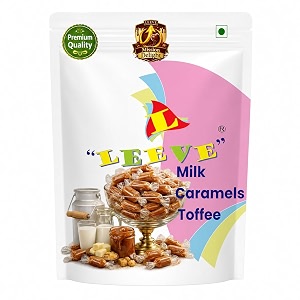 leeve caramel milk toffee 200g  rich caramel candy with creamy milk taste  individually wrapped soft chewy treats  kids amp family snack  party amp festive sharing pack