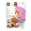 LEEVE DRY FRUITS Classic Luxury Caramel Flavour Cream Fudgh Milk Toffee Mithai Chocolate Chocolates Assroted truffel Birthday Gift Box 200 grams pack