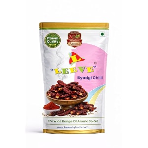 leeve byadgi bedgi chilli whole 100g  deep red color chilli  low spice high color  natural indian dry red chilli  perfect for cooking amp tadka