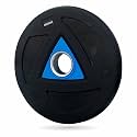 LEEWAY Rubber Weight Plates for Home Gym | 5kg x 2 (Total 10kg) | 51mm Hole for Olympic Bar | Heavy-Duty Gym Plates | Rubber Coated for Barbell &amp; Dumbbell Home Workout &amp; Strength Training (Black, 5kg Pair)
