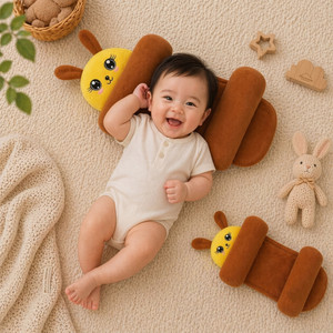Leewon Cotton Baby Pillow Pack of 1