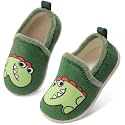 Lefflow Toddler Slippers Boys Girls House Shoes Slip on Baby Sock Shoes Lightweight Outdoor Walking Shoes
