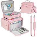 LEFOR·Z Small Sewing Supplies Organizer Bag(10.5 x 8 x 9inch),Sewing Box