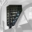 Left Driver Heavy Duty Side Roll Bar Metal Storage Box Molle Panels Compatible With 2018-2025 Wrangler JL JLU 4 Doors|No Drilling|Easy Installation|Not Compatible With Soft Top