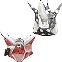 LEFTSTARER Triple-Layer Sugar Glider Hammock Small Pet