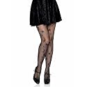 Leg Avenue Women's Dark Alternative Fishnet Tights