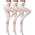 leg elegant 3 Pairs 20D Women's Sheer Tights Ultra Sheer Pantyhose with Control Top