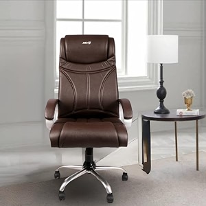 legacy high back office chair  ergonomic design with adjustable armrests amp lumbar support  premium executive finish  ultra comfort for home amp office use brown sugar