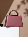 LEGAL BRIBE Pink Sling Bag D Style Handle Sling Bag