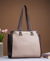 LEGAL BRIBE Women Beige Tote