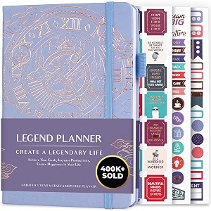 Legend Planner Undated Weekly Daily Goal