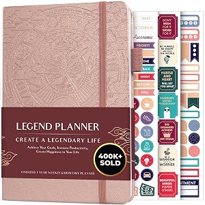 Legend Planner - Deluxe Weekly Monthly