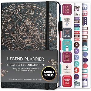 Legend Planner Undated Weekly Daily Goal