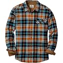 Legendary Whitetails Mens Flannel Long Sleeve Button Down 100% Cotton Shirt