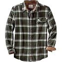 Legendary Whitetails Mens Flannel Long Sleeve Button Down 100% Cotton Shirt