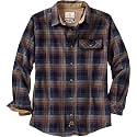 Legendary Whitetails Mens Flannel Long Sleeve Button Down 100% Cotton Shirt