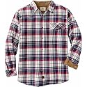 Legendary Whitetails Mens Flannel Long Sleeve Button Down 100% Cotton Shirt