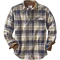 Legendary Whitetails Mens Flannel Long Sleeve Button Down 100% Cotton Shirt