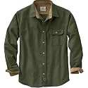 Legendary Whitetails Mens Flannel Long Sleeve Button Down 100% Cotton Shirt