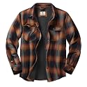 Legendary Whitetails Mens Thermal Lined Shirt Jacket Insulated Shacket