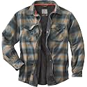 Legendary Whitetails Mens Thermal Lined Shirt Jacket Insulated Shacket