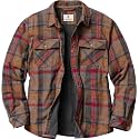 Legendary Whitetails Mens Thermal Lined Shirt Jacket Insulated Shacket