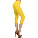 Leggings Depot Women's High Waisted No-Roll Leggings, 1" Waistband