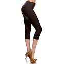 Leggings Depot Women's High Waisted No-Roll Leggings, 1" Waistband