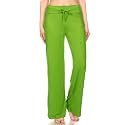 Leggings Depot Women's Wide Leg Drawstring Pajama Pants for Lounge, Sleep