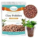 Legigo 6LB Leca Clay Pebbles for Plants, 4mm-16mm Clay Balls for Hydroponic