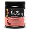 Legion Pulse Pre Workout Supplement - All Natural Nitric Oxide Preworkout Drink to Boost Energy, Creatine Free, Naturally Sweetened, Beta Alanine, Citrulline, Alpha GPC (Caffeine Free Fruit Punch)